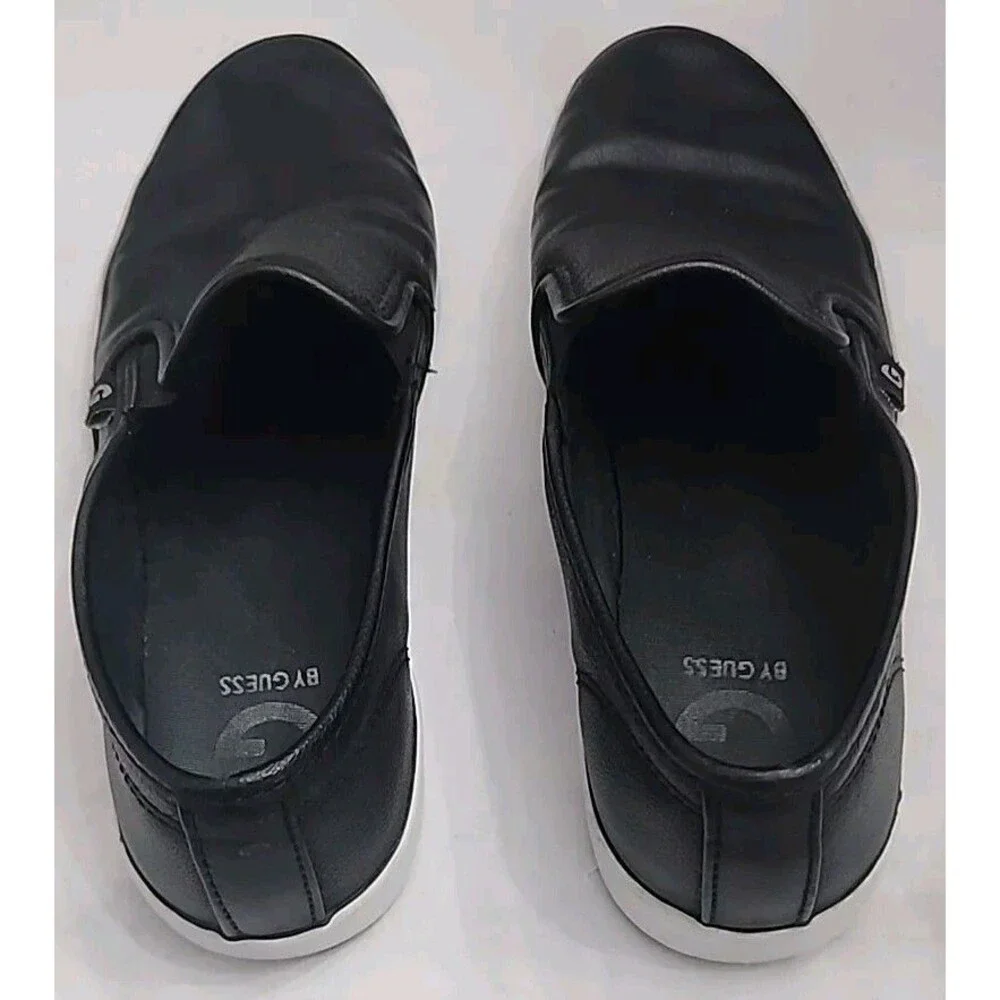 G BY GUESS GGMALDEN6 Textile Upper LEATHER SOLE Slip on Sneakers Shoes Size 8.5